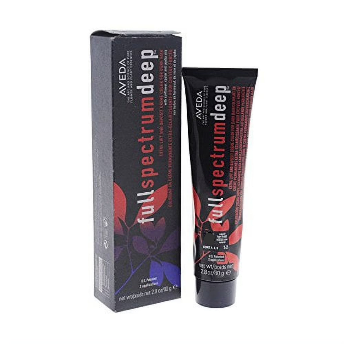 Aveda Full Spectrum Deep hair product with packaging on a white background