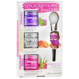 Spascriptions Bedazzled Glitter Peel-Off Facial Mask Kit 3 Ct 1.7 oz