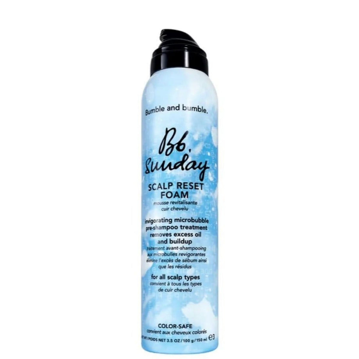 Bumble and bumble Scalp Reset Foam bottle on a white background