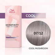 Wella Shinefinity Zero Lift Glaze Demi-Permanent 2oz & Point-Tail Plastic Comb (Bundle)