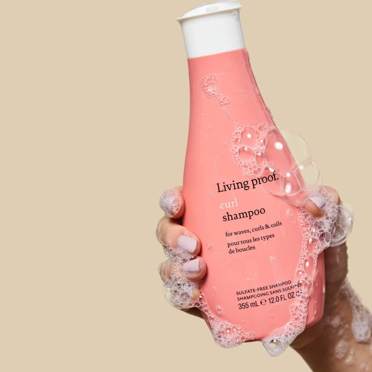 Living Proof Curl Shampoo – Low-Lather Strengthening Shampoo for Wavy, Curly & Coily Hair