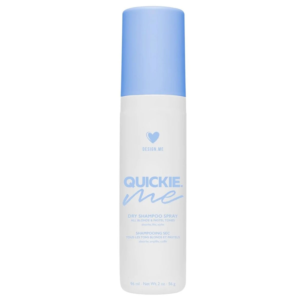 Design Me Quickie Me Dry Shampoo Spray for Blonde and Pastel Tones