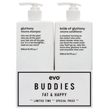 EVO Gluttony Volume Shampoo & Bride Of Gluttony Conditioner Combo Pack