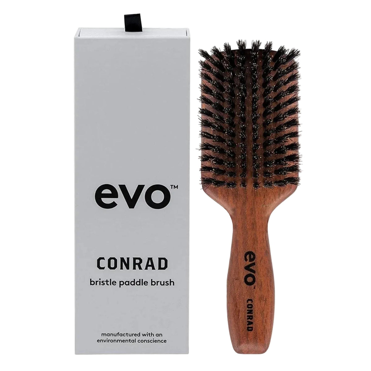EVO Conrad Bristle Paddle Brush-iShampoos.com
