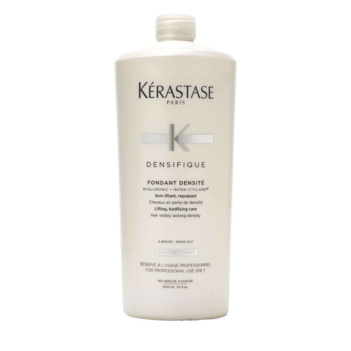 Kérastase Densifièque bottle on a white background
