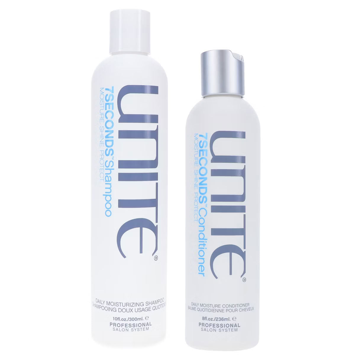 UNITE Hair 7 Seconds Shampoo 10 oz and Conditioner 8 oz Duo