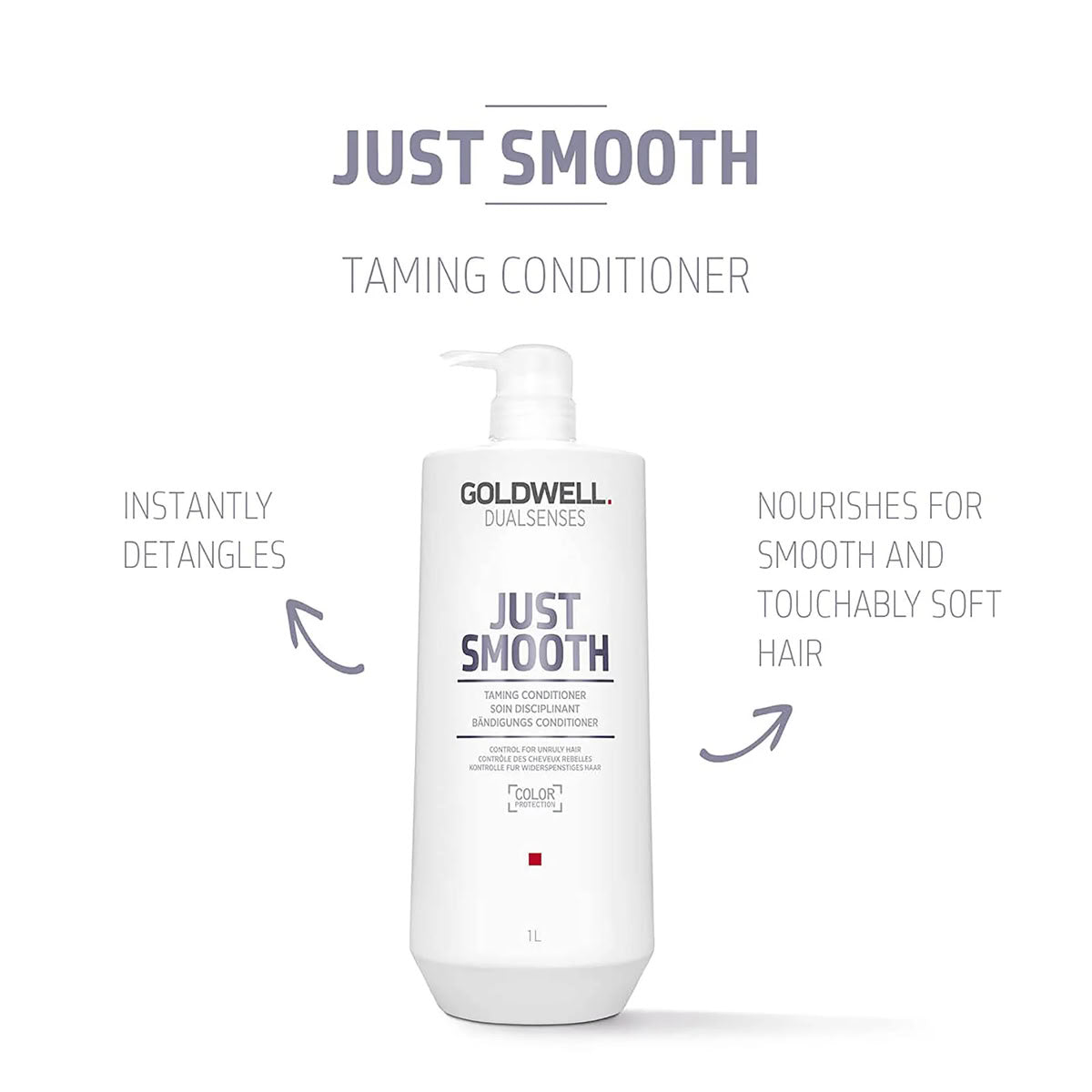 Goldwell Dualsenses Just Smooth Taming Shampoo & Conditioner Duo