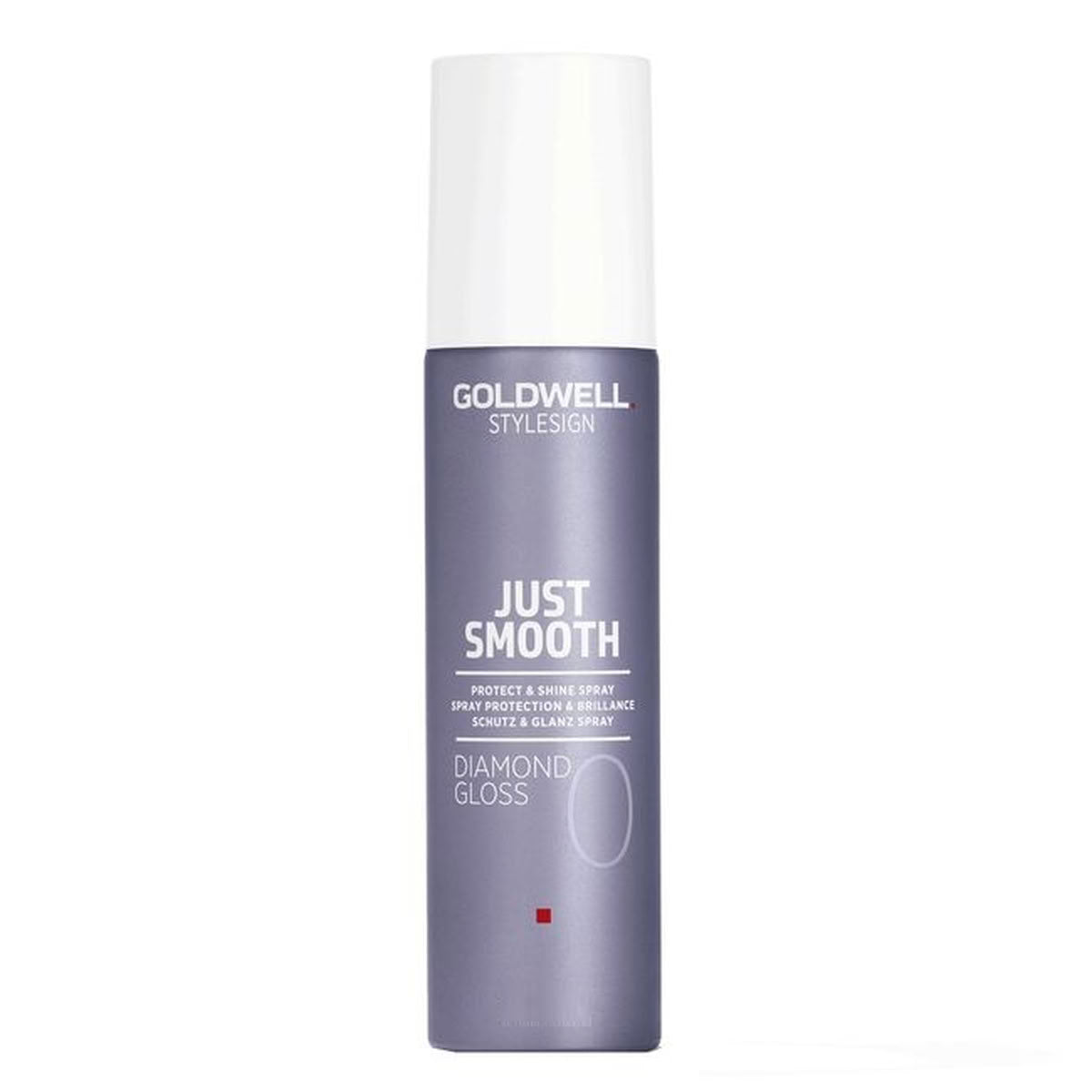 Goldwell StyleSign Just Smooth Diamond Gloss Protect and Shine Spray  bottle on a white background