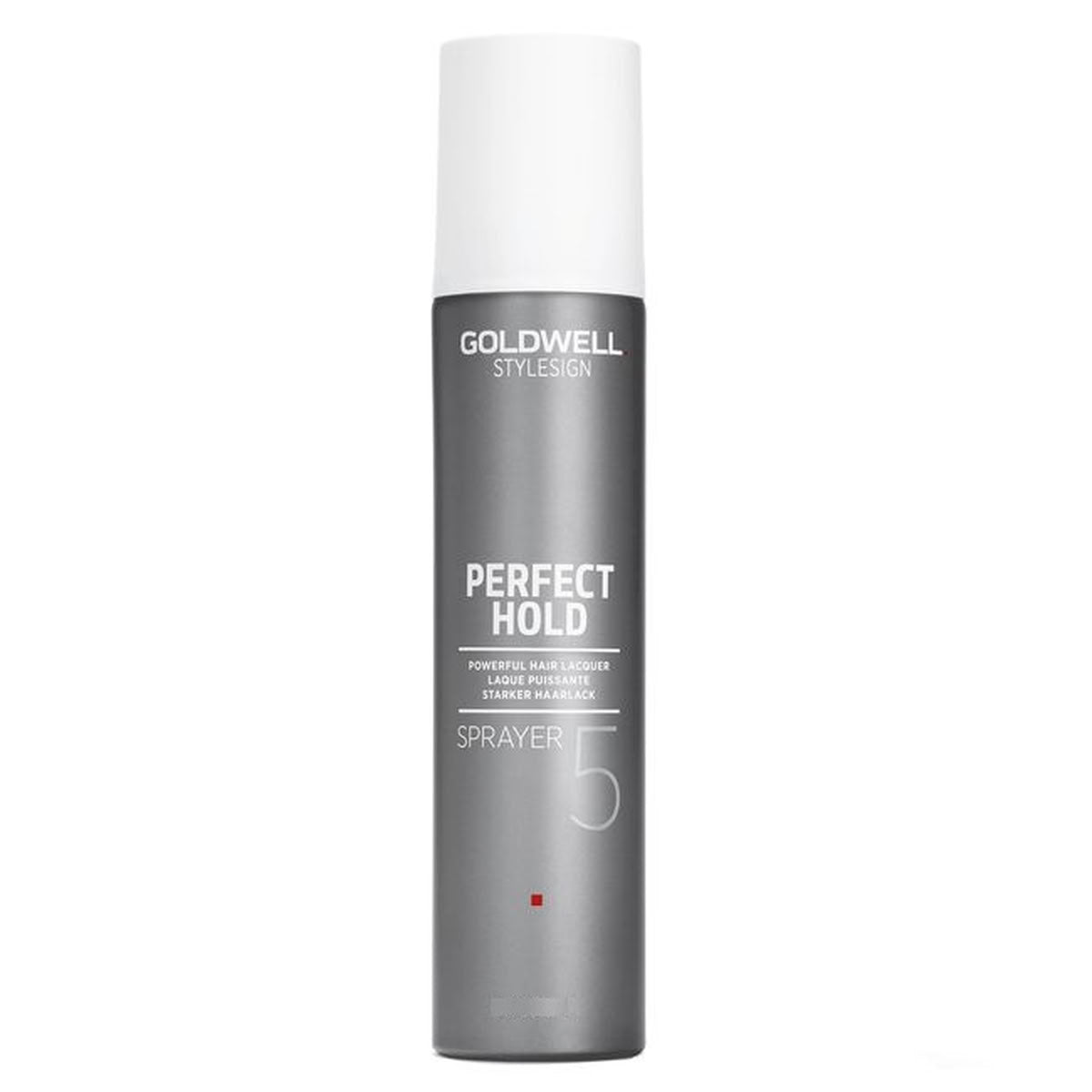 Goldwell StyleSign PERFECT HOLD Sprayer Powerful Hair Lacquer can on a white background