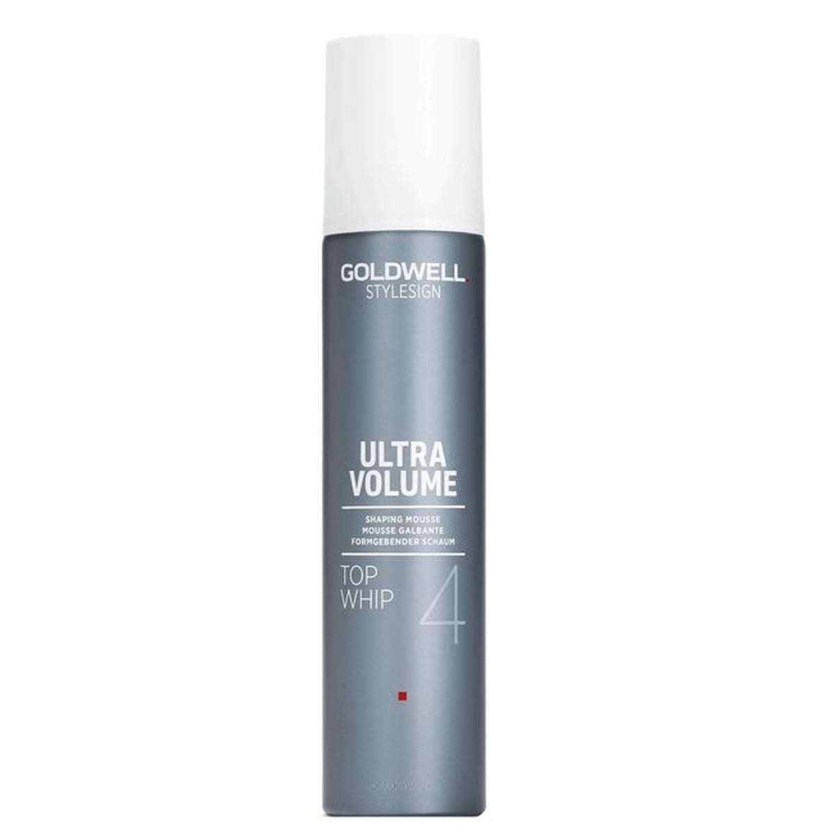 Goldwell StyleSign Ultra Volume Top Whip Shaping Mousse can on a white background