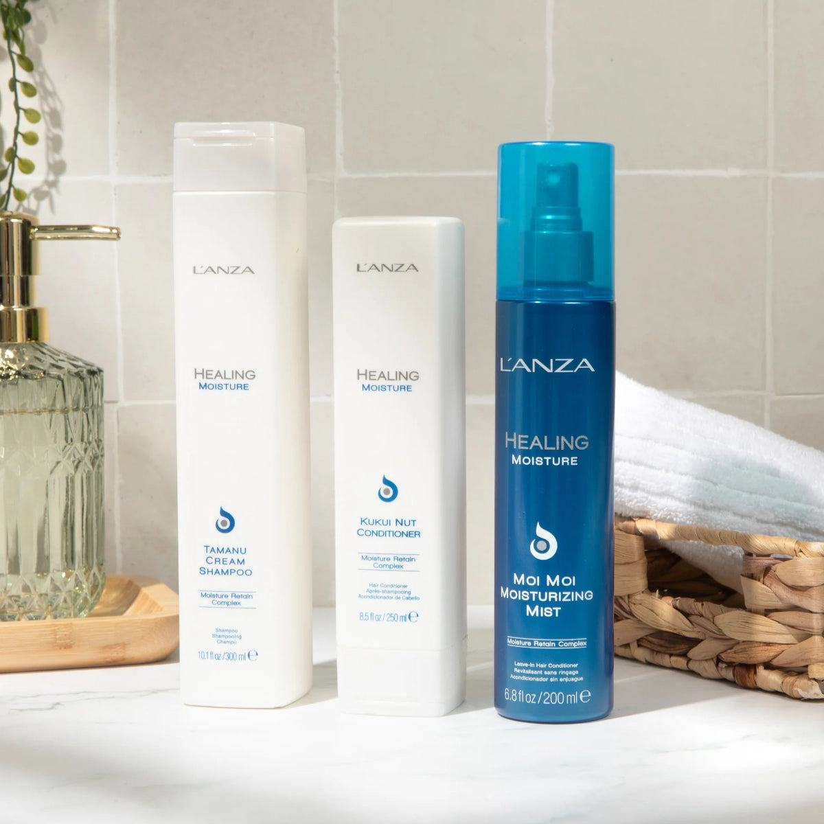 L'anza Healing Moisture Trio Gift Set