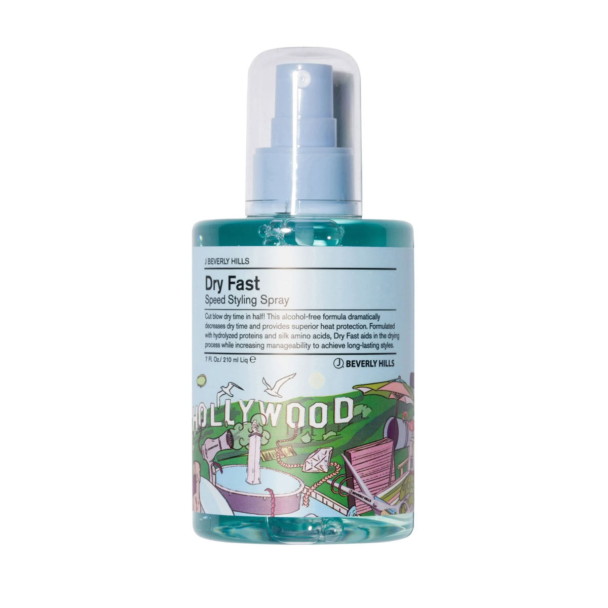 J Beverly Hills Dry Fast Speed Styling Spray 7 oz