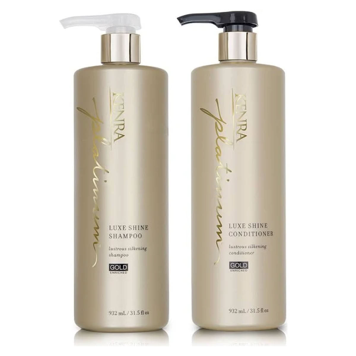 Kenra Platinum Luxe Shine Shampoo & Conditioner Gift Set