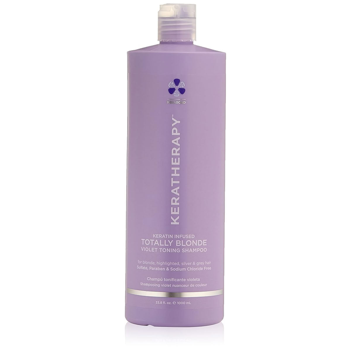 Keratherapy Totally Blonde Violet Toning Shampoo 33.8 OZ