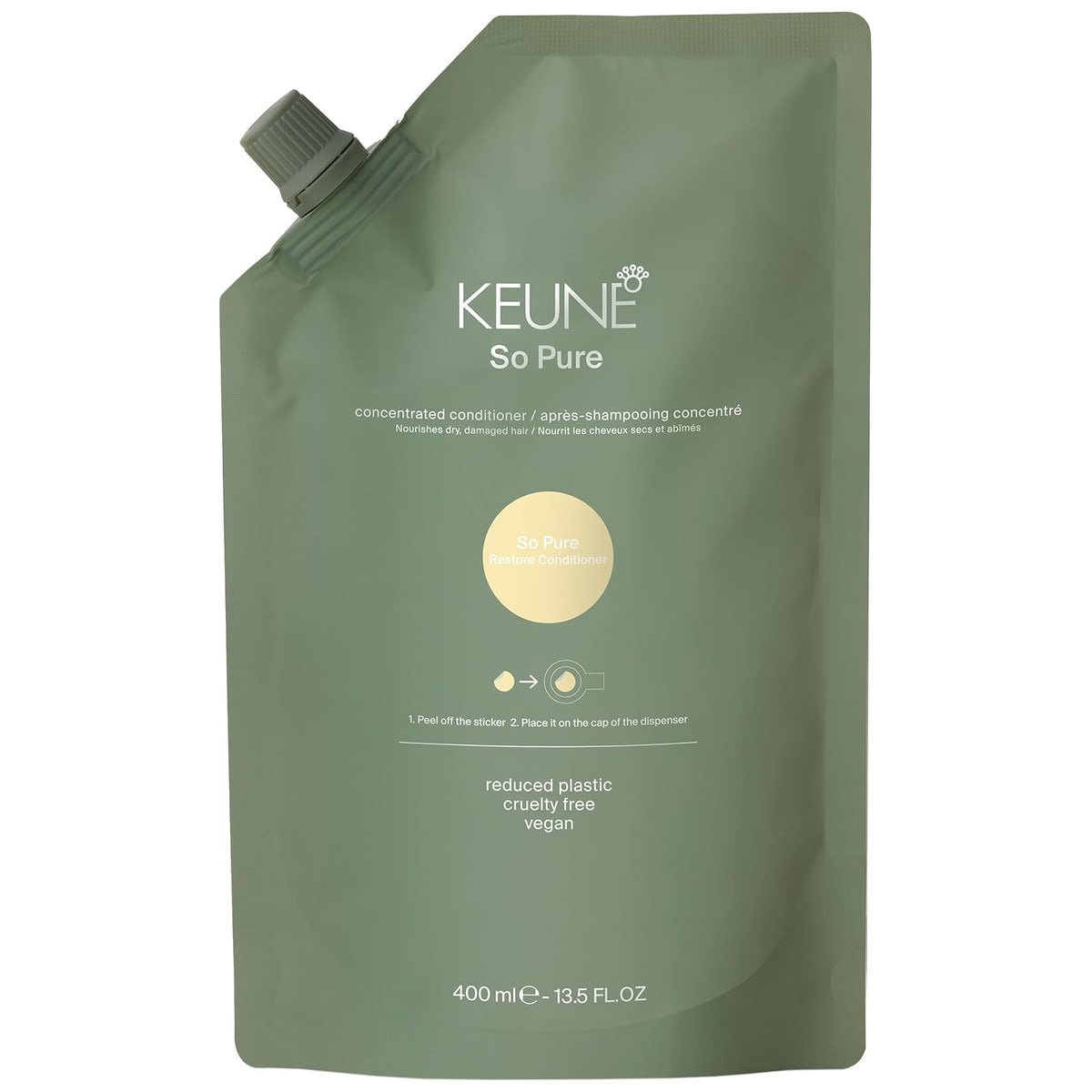 Keune So Pure Restore Conditioner Refill 13.5 Oz
