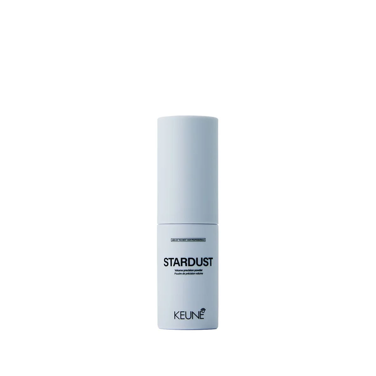 Keune Stardust hair product bottle on a white background