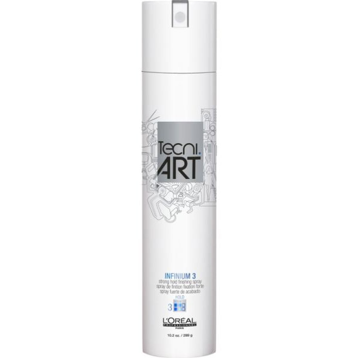 L'oreal Professionnel Tecni.Art Infinium 3 Strong Hold Finishing Spray 10.2 oz