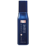 Blue bottle of Leaf & Flower Phyto Molecular Oil product on a white background