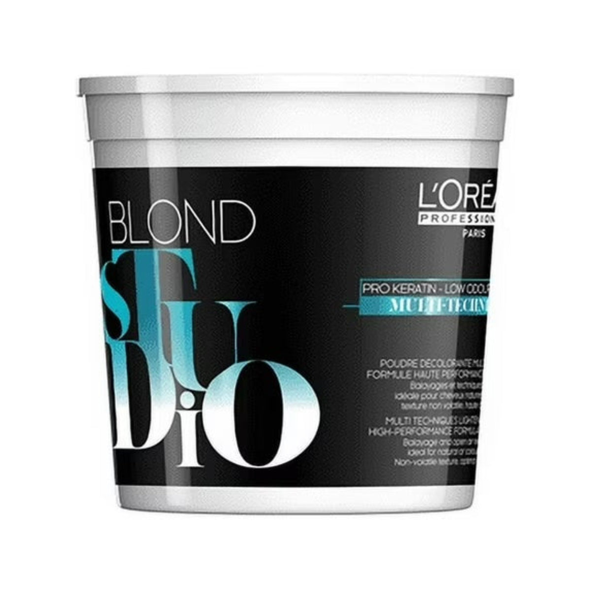 L'Oreal professionnel hair product container with branding on a white background