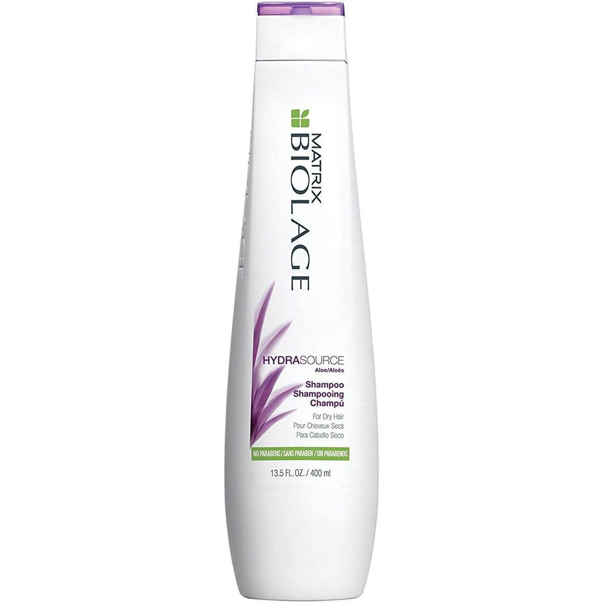 Matrix Biolage HydraSource Shampoo bottle on a white background
