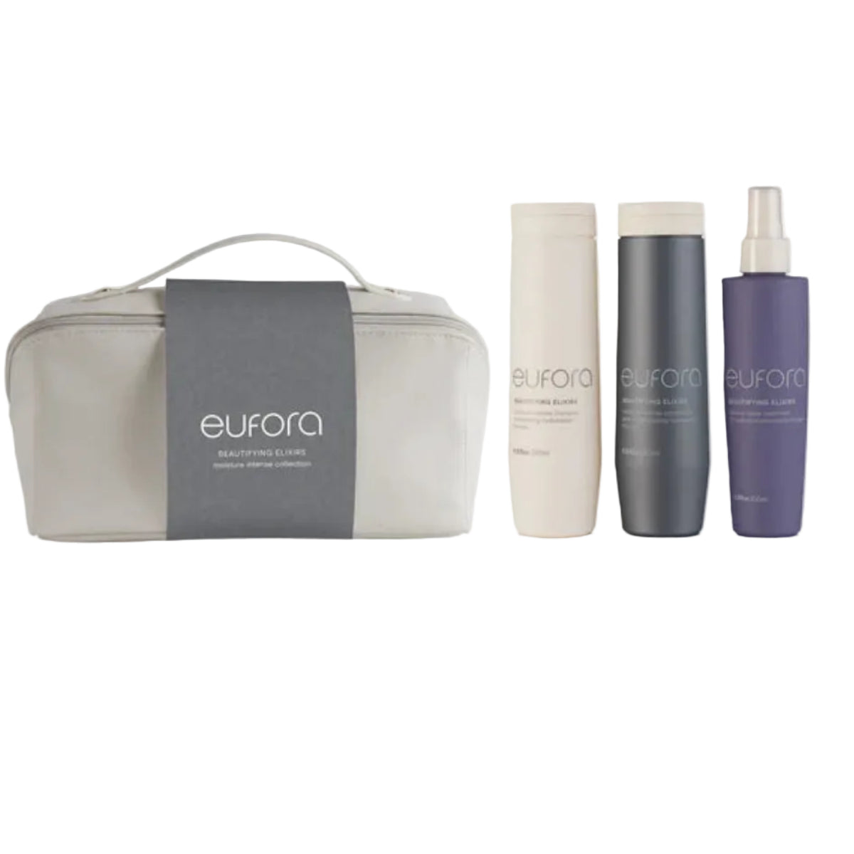 Eufora Beautifying Elixirs Shampoo, Conditioner & Leave-In Treatment Set
