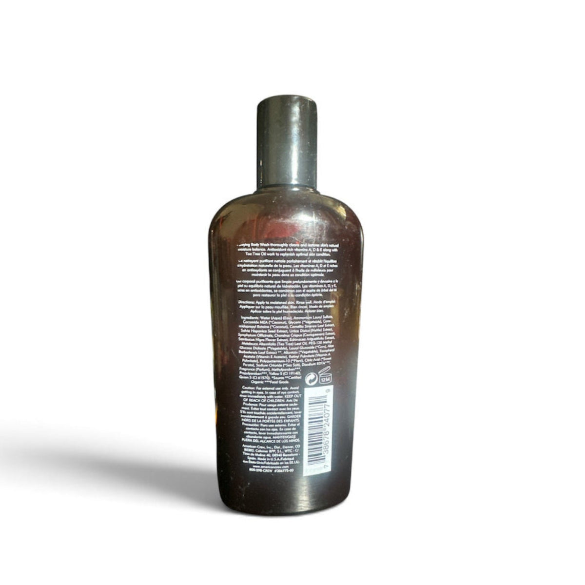American Crew Tea Tree Purifying Body Wash 15.2 oz – Refreshing Men's Body Cleanser