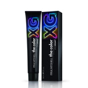 Paul Mitchell XG hair color tube and packaging on a white background