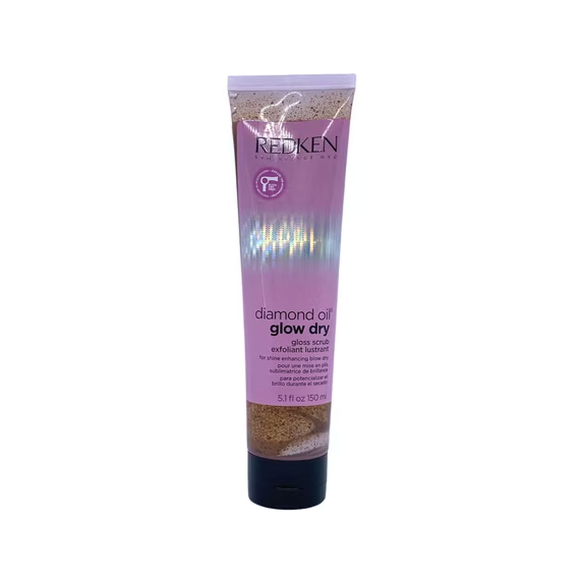 Redken Diamond Oil Glow Dry Gloss Scrub 5.1 Oz