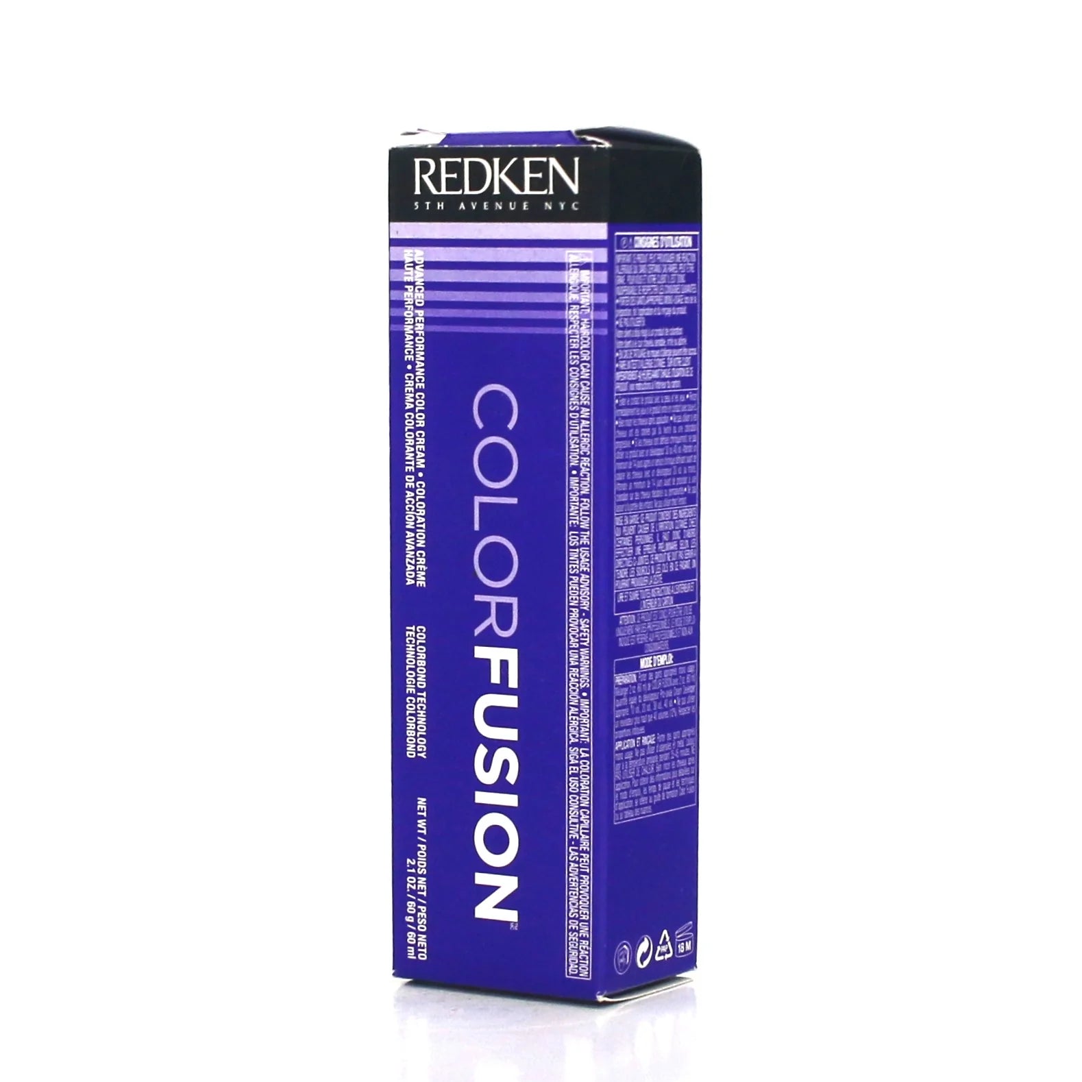 Redken Color Fusion Cool Fashion C-LOCK hair color box on a white background
