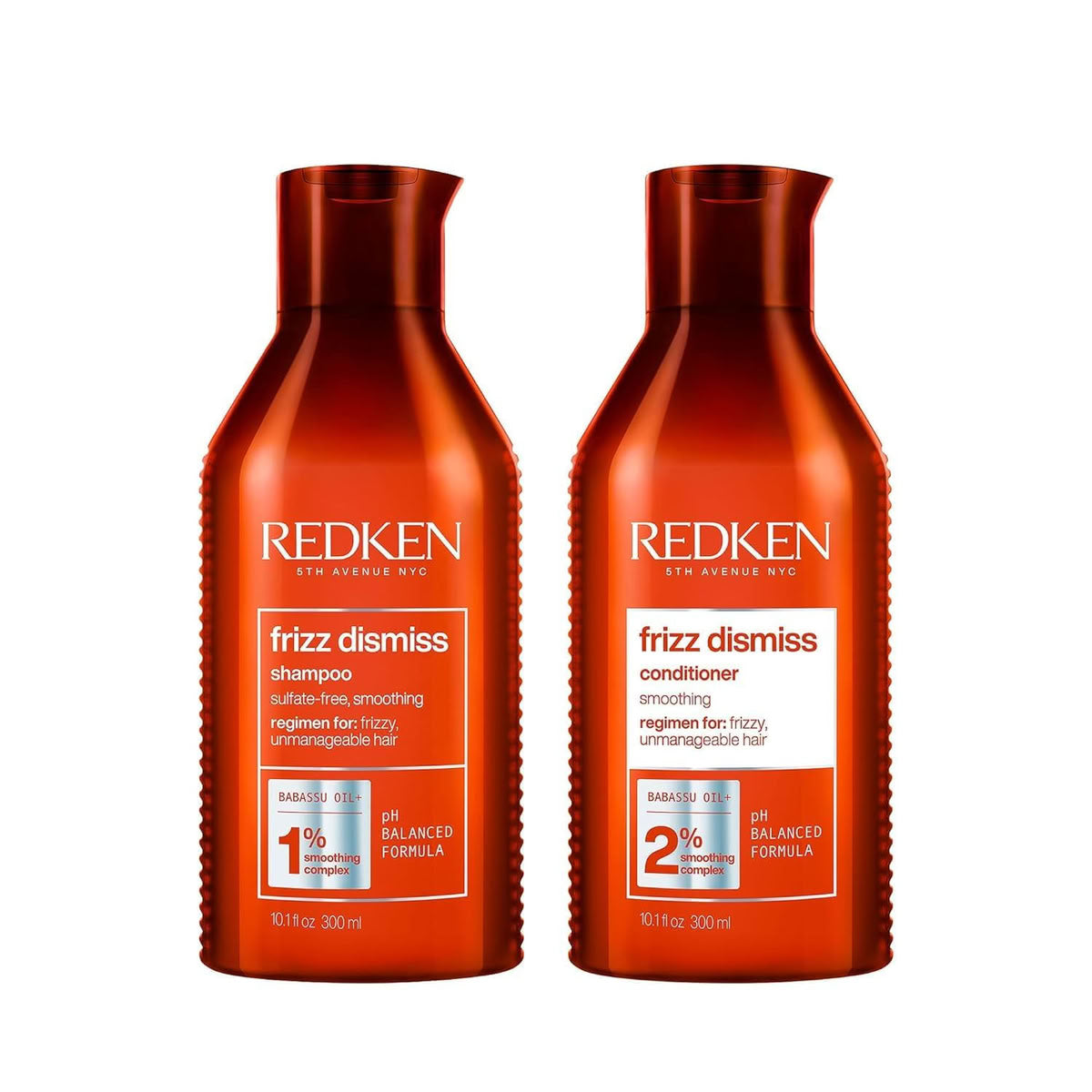 Redken Frizz Dismiss Shampoo & Conditioner  10.1 oz duo