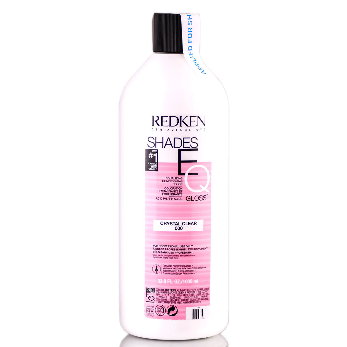 Redken Shades EQ Color Gloss - Crystal Clear 000 33.8 oz
