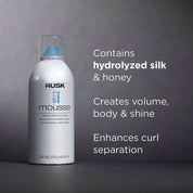 Rusk Mousse Maximum Volume and Control