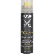 Rusk Elixir Mist hair product can on a white background
