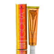 Schwarzkopf Igora Vibrance hair color tube and packaging on a white background