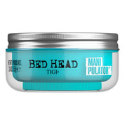 TIGI Bed Head Manipulator hair product jar on a white background