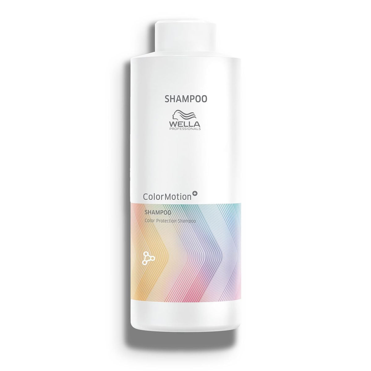 Wella Color Motion shampoo bottle on a white background