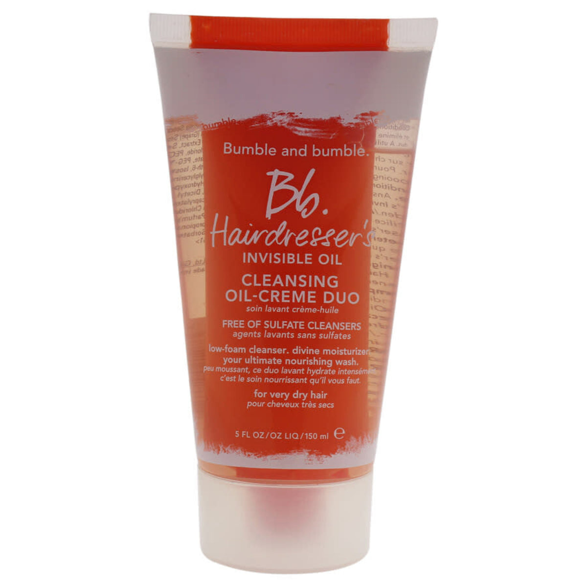 Bumble and bumble hair care product on a white background