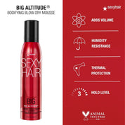 Big Sexy Hair Big Altitude Bodifying Blow Dry Mousse