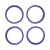 Silicone Ring Set • Purple