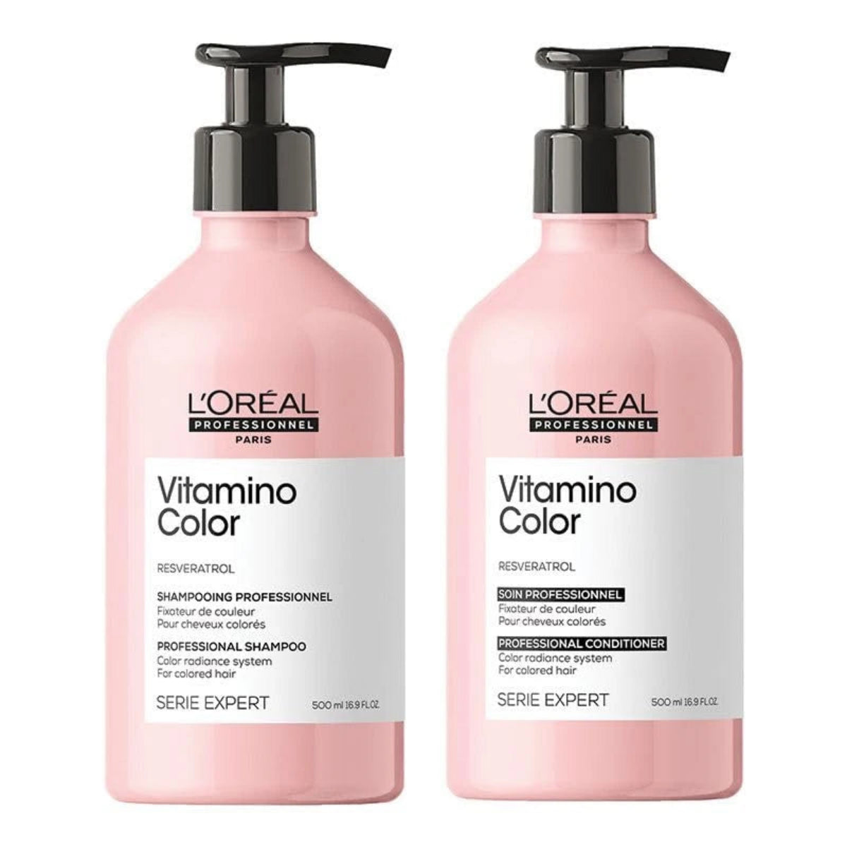 L'Oréal Professionnel Série Expert Vitamino Color Shampoo & Conditioner Duo Kit – Color Protection