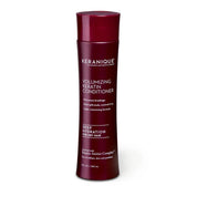 Keranique volumizing keratin conditioner bottle on a white background