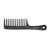 Evo Fabuloso Detangling Hair Black Comb Plastic