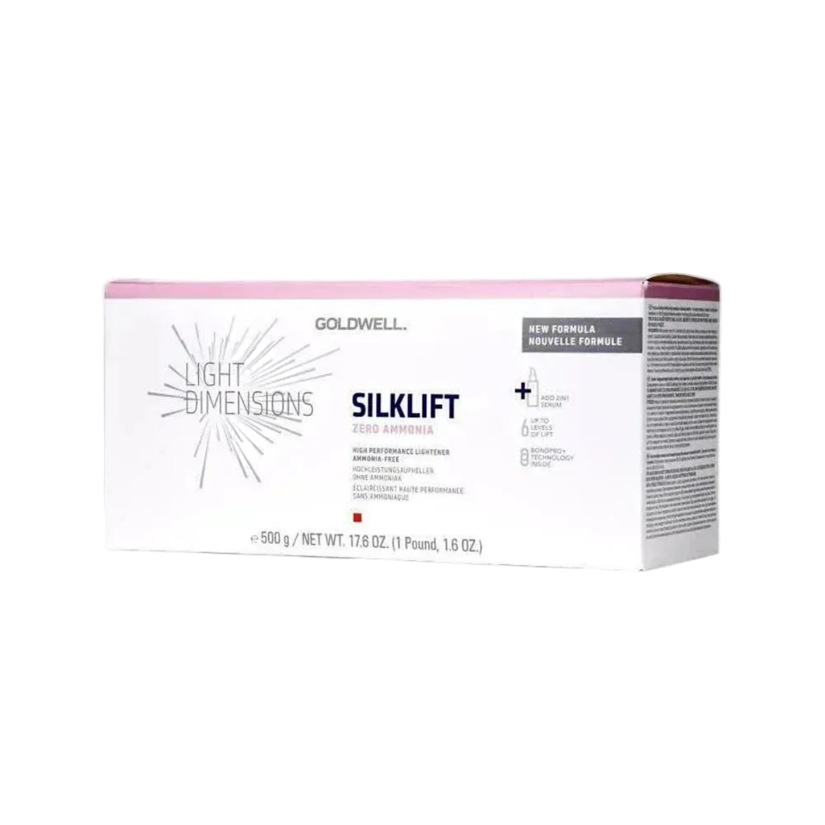Goldwell SilkLift hair product packaging on a white background