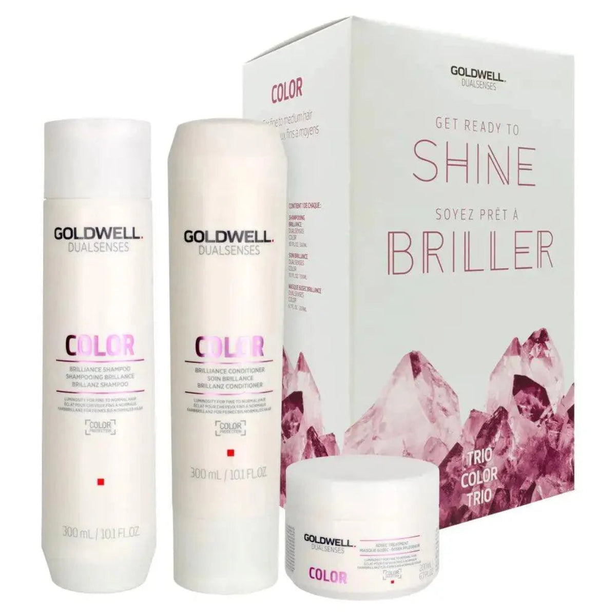 Goldwell Dualsenses Sparkle Color Extra Rich Trio | Color Care