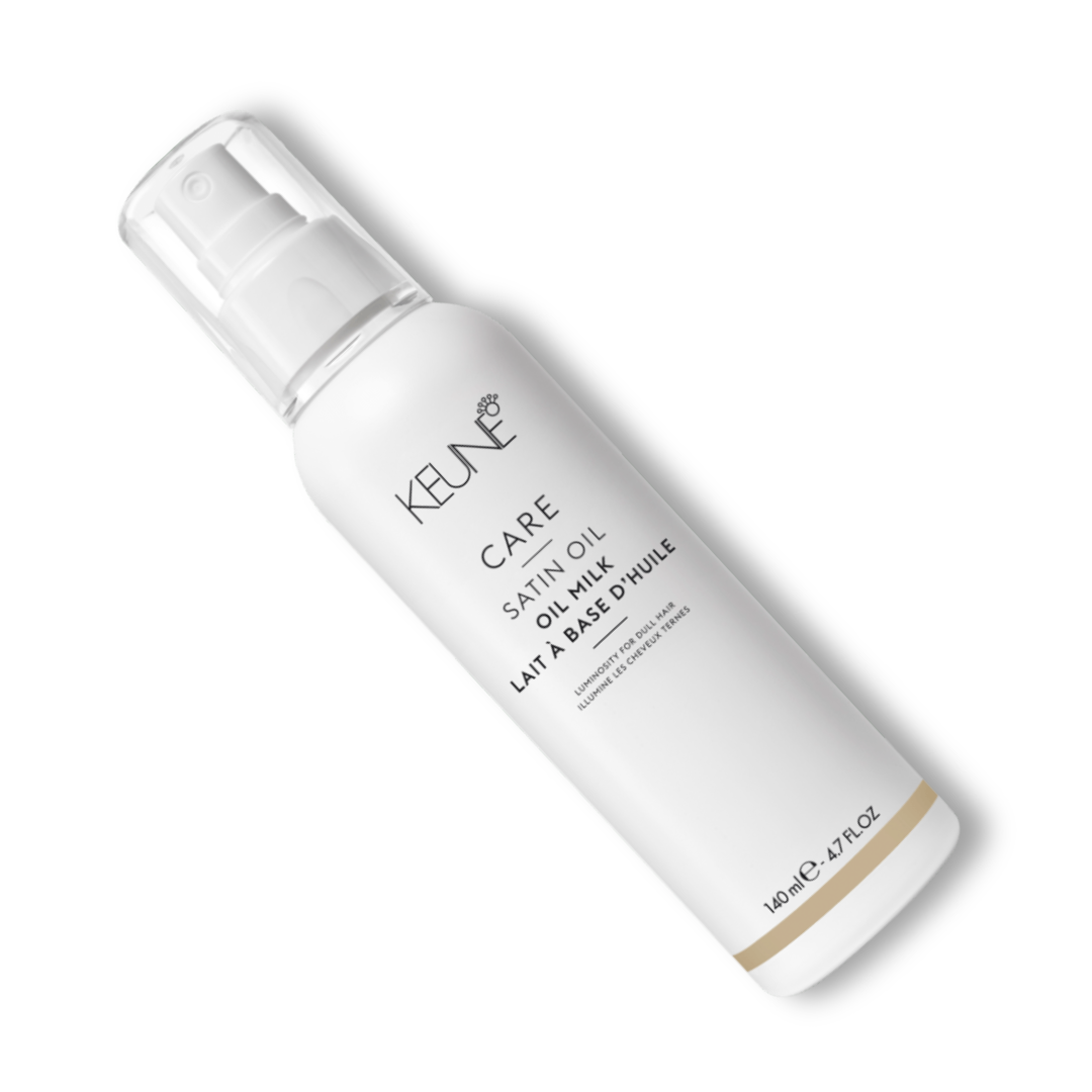 Keune Care Satin Oil Oil Milk 4.7 oz – Lightweight Nourishing Hair Treatment