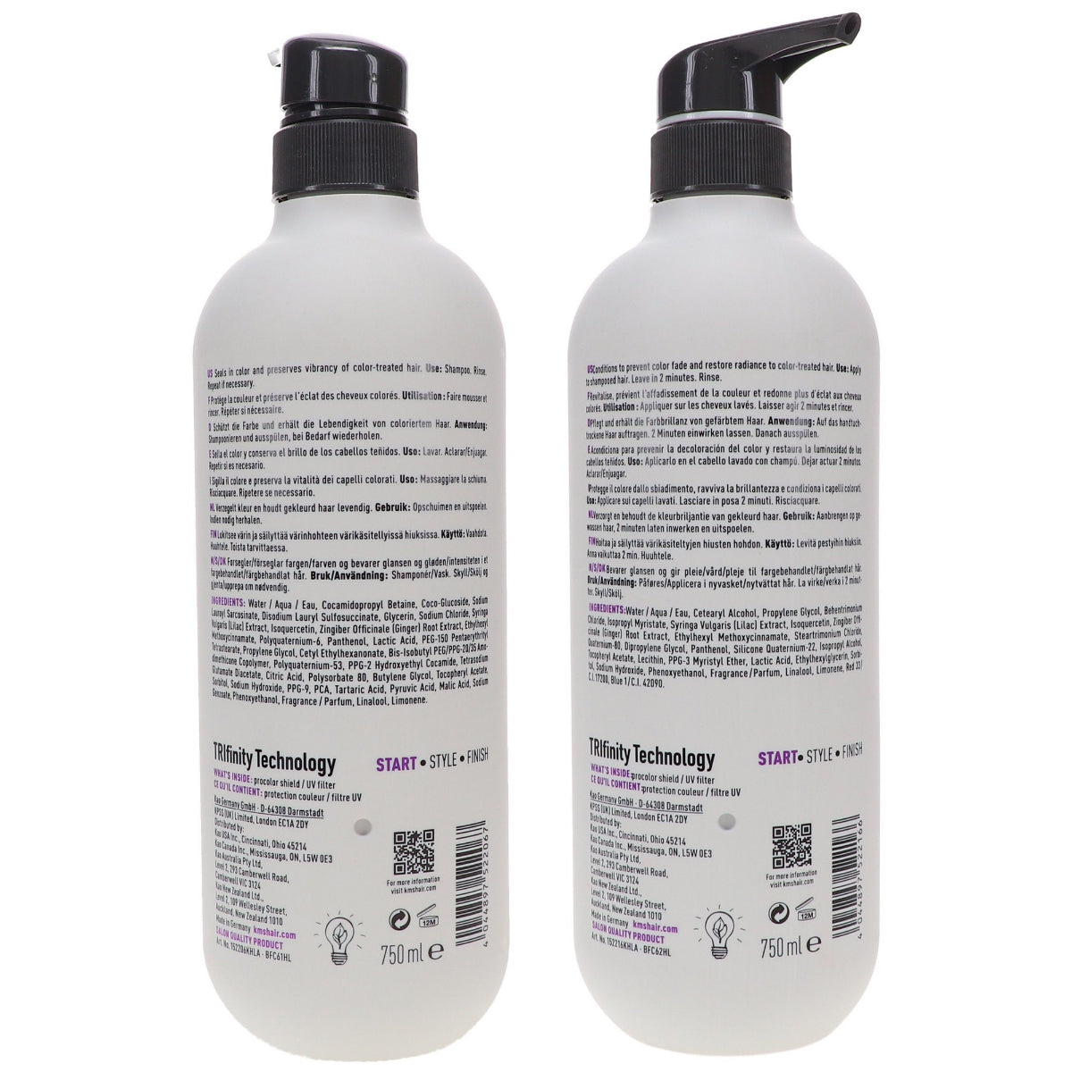 KMS ColorVitality Shampoo & Conditioner Duo