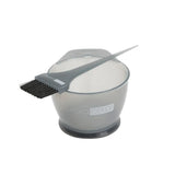 Eufora Professional Hair Color Mixing Bowl – Grey with Color Application Brush