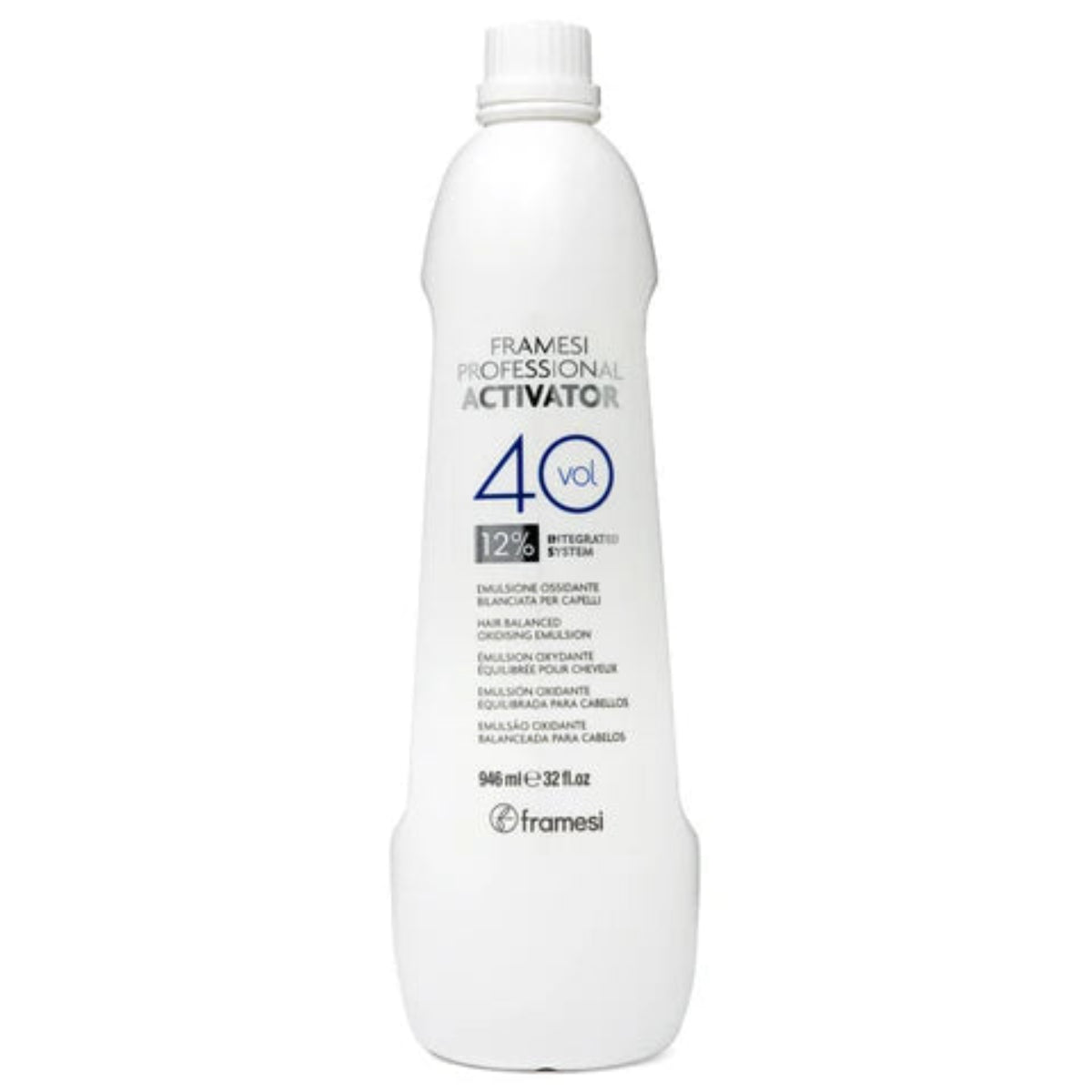 Framesi Professional Activator bottle on a white background