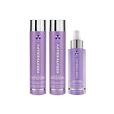 Keratherapy Totally Blonde Violet Toning Shampoo, Conditioner and Leave-in Spray