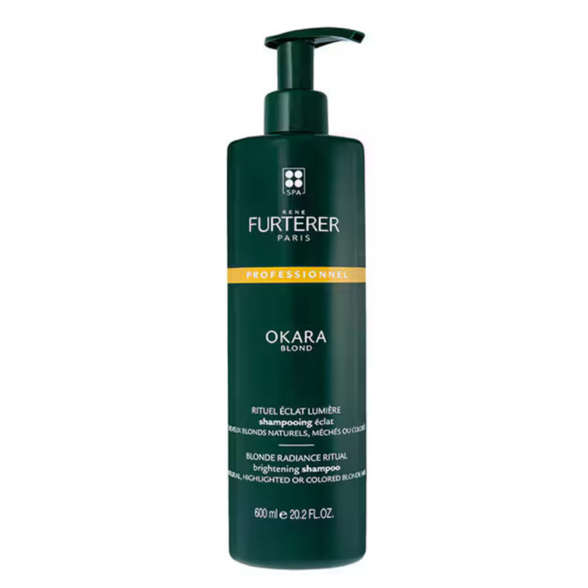 René Furterer Okara Blond Brightening Shampoo – Illuminating Shampoo for Natural, Highlighted & Bleached Blonde Hair
